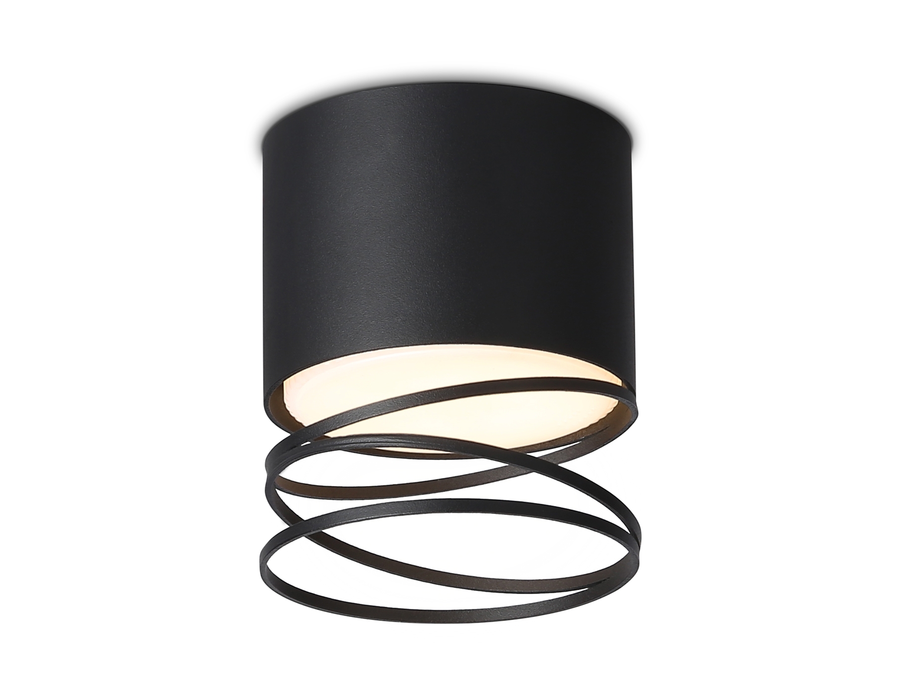 Светильник Ambrella light TN71105 BK черный GX53 max 12W D82*110