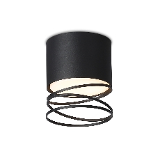 Светильник Ambrella light TN71105 BK черный GX53 max 12W D82*110