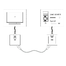 Розетка HDMI (слоновая кость)