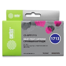 Картридж струйный Cactus CS-EPT1713 17XL пурпурный (10 мл) для Epson XP-33/103/203/207/303/306/403/406