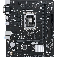 Материнская плата ASUS PRIME H610M-R D4-SI, LGA 1700, Intel H610, 2xDDR4, 4xSATA, 1xM.2 PCIe 3.0 x4, 1xPCIe 4.0 x16, 1xPCIe x1, 1xHDMI, 1xDVI, 1xVGA, 2xUSB-A 2.0, 2xUSB-A 3.2 Gen 1, 1x 1Gb LAN, 3x3.5 мм, 7.1, mATX