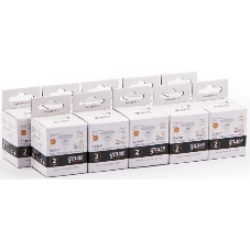 Лампа светодиодная Gauss Elementary MR16 7Вт цок.: GU5.3 спот 220B 3000K св. свеч. бел. теп. MR16 (упак.: 10 шт) (13517)