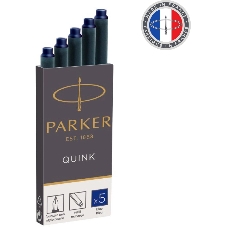 Картридж Parker Quink Z11 (CW1950384) синие чернила, для ручек перьевых (5шт)