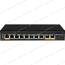 Коммутатор Trassir TR-NS1110-120-8POE неуправляемый