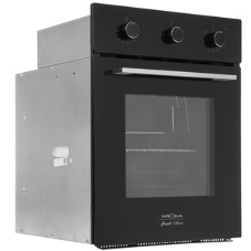 Духовой шкаф газовый Krona STRETTO 45 BL черный