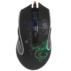 Мышь проводная Defender Venom GM-640L черный, 3200 dpi, USB, кнопки - 8
