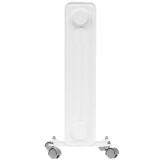 Обогреватель масляный Ballu CUBE BOH/CB-05W (5 секций), белый, 1000 Вт, 15 м2, механический термостат
