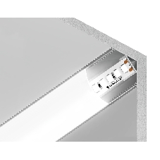 Алюминиевый профиль Ambrella light GP2100AL серебро 2000*15.7*15.7