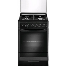 Плита газовая Gefest ПГ 5300-03 0046 черный, конфорок 4 шт, духовка 52 л, 50 см x 85 см x 58.5 см