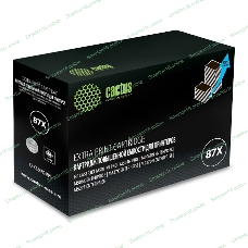 Картридж лазерный Cactus CS-CF287X-MPS черный (24000 стр.) для HP LJ M506dn/M506n/M506x