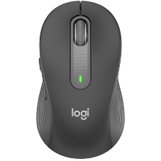 Мышь беспроводная Logitech Signature M650 графитовый, 4000 dpi, радиоканал, Bluetooth, USB, кнопки - 5