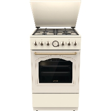Плита газовая Gorenje GGI5BCLI бежевый, конфорок 4 газовых, духовка 67 л, 50 см x 85 см x 59.4 см