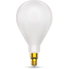 Лампа cветодиодная Gauss Filament А160 10W 890lm 4100К Е27 milky диммируемая LED