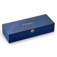 Ручка шариковая Waterman Carene (CWS0293950) Black ST, M, синие чернила, подарочная коробка