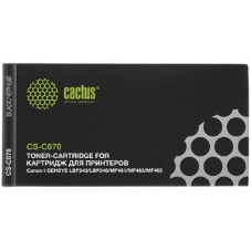 Картридж лазерный Cactus CS-C070 070 черный (3000 стр.) для Canon i-SENSYS LBP243/LBP246/MF461/MF463/MF465