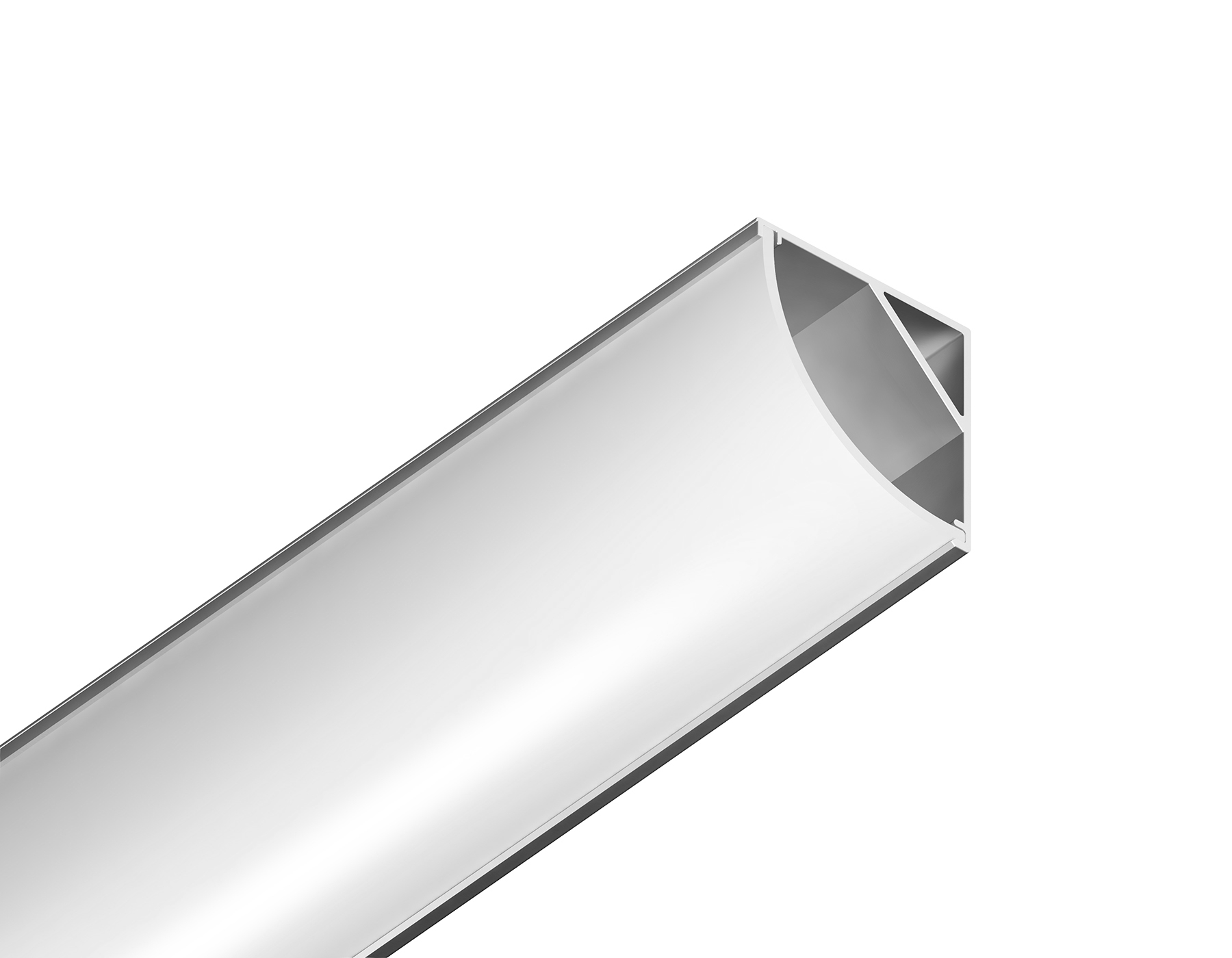 Алюминиевый профиль Ambrella light GP2100AL серебро 2000*15.7*15.7