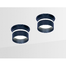 Светильник Ambrella light TN196 BK/S черный/песок GU5.3 D70*60