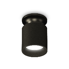 Светильник Ambrella Light XS6302101 SBK/PBK черный песок/черный полированный MR16 GU5.3 (N6902, C6302, N6111)