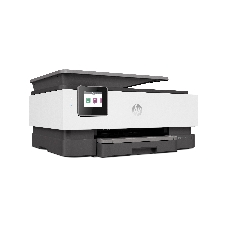 МФУ струйное HP OfficeJet 8023 (1KR64B), A4, цвтной, печ. до 20 стр/мин. (ч/б), до 10 стр/мин. (цвет), скан. до 8 стр/мин. (ч/б) 3.5 стр/мин. (цвет), 1200 x 1200 dpi, USB, RJ-45, Wi-Fi, Air Print