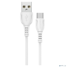 Сетевое зарядное устройство BOROFONE BX51/USB кабель Type-C/1m/3A/White