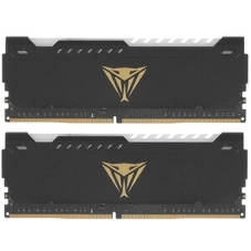Оперативная память Patriot Viper Steel, DDR4, 16GB (1x16 GB), 3200 MHz, CL16, DIMM, радиатор, черный