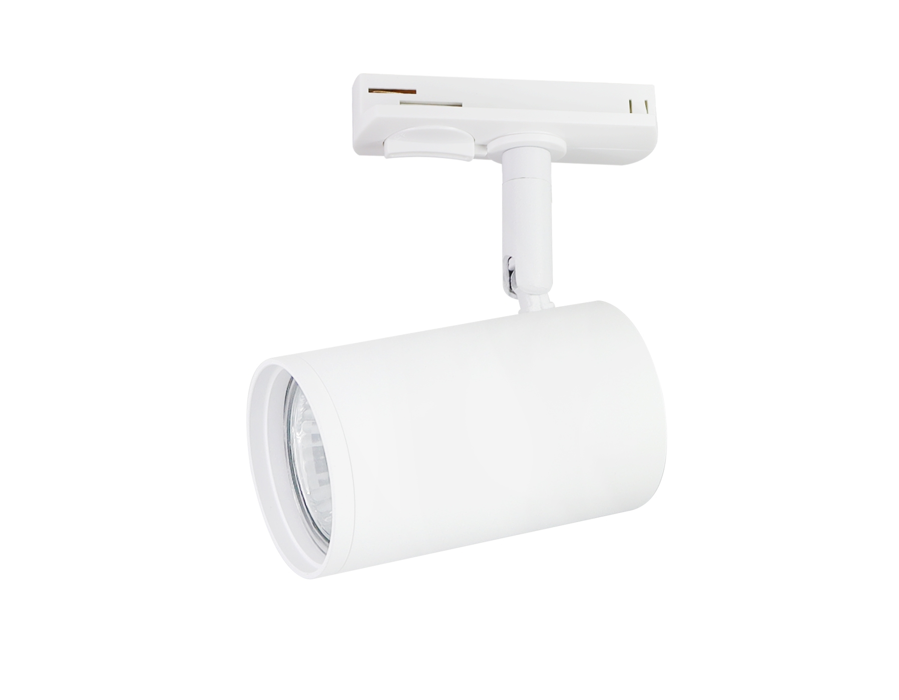 Трековый однофазный светильник со сменной лампой Ambrella light GL5128 WH белый GU10 max 12W