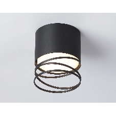 Светильник Ambrella light TN71105 BK черный GX53 max 12W D82*110