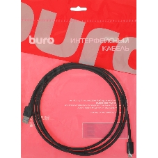 Кабель Buro BU-USB3.2-AC-1.8MB USB (m)-USB Type-C (m) 1.8м черный пакет