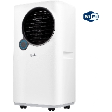 Кондиционер мобильный Ballu Eclipse BPAC-07 EPW/N6 7000 BTU, 18 м², 50 дБ, охлаждение, осушение, белый
