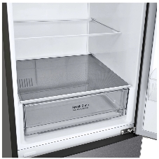Холодильник LG GA-B509CLSL графитовый двухкамерный 277/107л морозилка снизу, No Frost