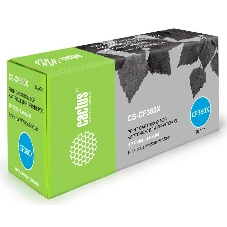 Картридж лазерный Cactus CS-CF360X черный (12500 стр.) для HP CLJ M552dn/M553dn/M553N/M553x