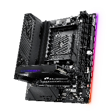 Материнская плата ASUS ROG CROSSHAIR VIII IMPACT, AM4, AMD X570, 2xDDR4, 4xSATA, 2xM.2, 1xPCIe 4.0 x16, 1x1Gb LAN, Wi-Fi 6, Bluetooth 5.0, 1xUSB-C 10Gbps, 5xUSB-A 10Gbps, 2xUSB-A 5Gbps, 7.1, Mini-DTX