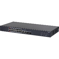 Коммутатор Dahua DH-CS4220-16GT-240, 16×1 Гбит/с + 2×1 Гбит/с + 2×1 Гбит/с Combo, управляемый