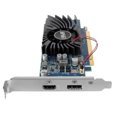 Видеокарта Asus GT1030-2G-BRK nVidia GeForce GT 1030 2048Mb 64bit GDDR5 1228/6008/HDMIx1/DPx1/HDCP PCI-Elow profile Ret