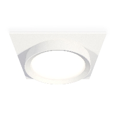 Комплект встраиваемого светильника Ambrella light XC8061001 SWH белый песок GX53 (C8061, N8112)