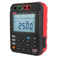Измеритель сопротивления изоляции UT512D до 2,5 кВ, до 1 ТОм память на 999 измерений, CAT IV 600 В