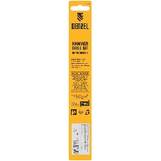 Бур по бетону Denzel двойная спираль, Cobalt W-tip, 8x160 мм, SDS PLUS