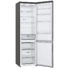 Холодильник LG GA-B509CLSL графитовый двухкамерный 277/107л морозилка снизу, No Frost