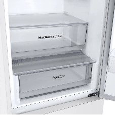 Холодильник LG GC-B459AQQW белый двухкамерный 234/110л морозилка снизу, No Frost