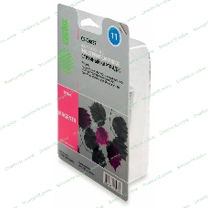 Картридж струйный Cactus CS-C4837 пурпурный (29 мл) для №11 HP 2000/2500/1000/1100/1200
