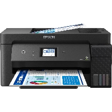 МФУ струйное Epson L14150, (C11CH96404/C11CH96505/C11CH96403/C11CH96502/C11CH96507), A3, цветной, печ. 38 стр/мин (ч/б) 24 стр/мин (цв.), 1200 x 4800 dpi (печать) 1200x2400dpi (скан.), USB, RJ-45, Wi-Fi