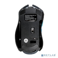 Мышь беспроводная Dialog Gan-Kata MRGK-12UR черный, 1600 dpi, радиоканал, USB, кнопки - 6