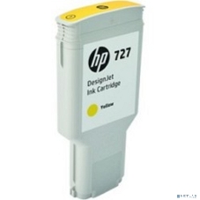 Картридж струйный HP 727 с желтыми чернилами для принтеров Designjet, 300 мл
