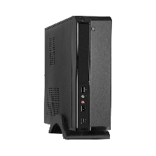 Компьютерный корпус MiniITX ExeGate MI-207 Black, miniITX/mATX, (без БП), 2хUSB, Audio