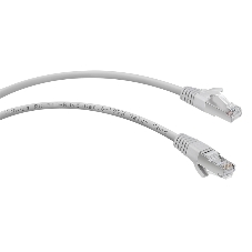 Шнур коммутационный Cabeus, cat.6, экр., F/UTP, RJ45/RJ45, LSZH, AWG24, 1м, серый