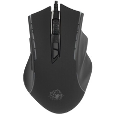 Мышь проводная Qumo Medusa M81 черный, 3200 dpi, USB, кнопки - 7