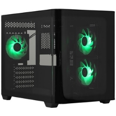 Компьютерный корпус Ocypus Iota C50 BK Curve ARGB Digital mATX без БП (Iota-C50-BKD300CD-GL)