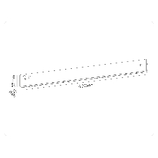 Трековый светильник GL2340 BK черный IP20 20W 3CCT 3000-6400K 48V 400*10*37