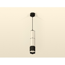 Светильник Ambrella Light XP6302001 PSL/SBK серебро полированное/черный песок MR16 GU5.3