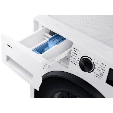 Стиральная машина Samsung WW90DG5U34AELP белый, загрузка фронтальная 9 кг, 1400 об/мин., класс: A